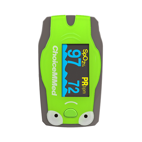 Saturatiemeter OxyWatch MD300C5 voor Kinderen Groen