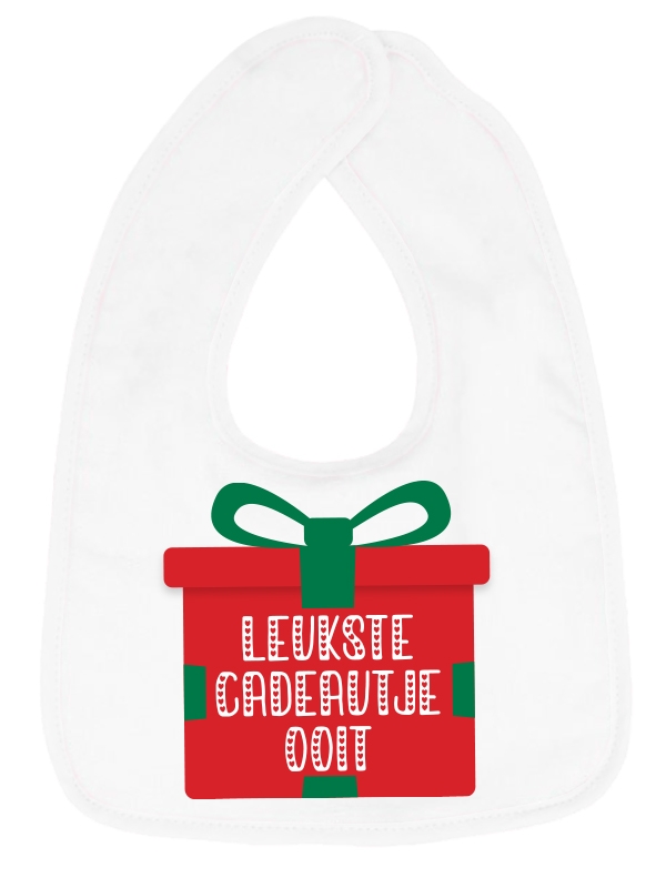 Baby Slabbetje Wit Leukste Cadeau Ooit