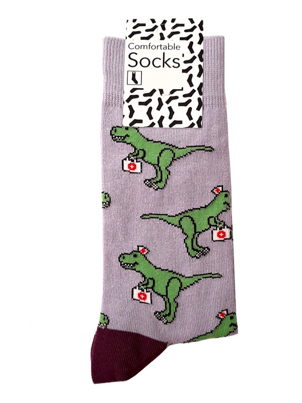 Happy Dames Sokken Dino's