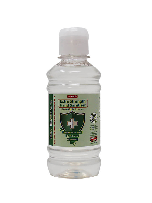 Handgel dr Browns 250 ml 80% Alcohol