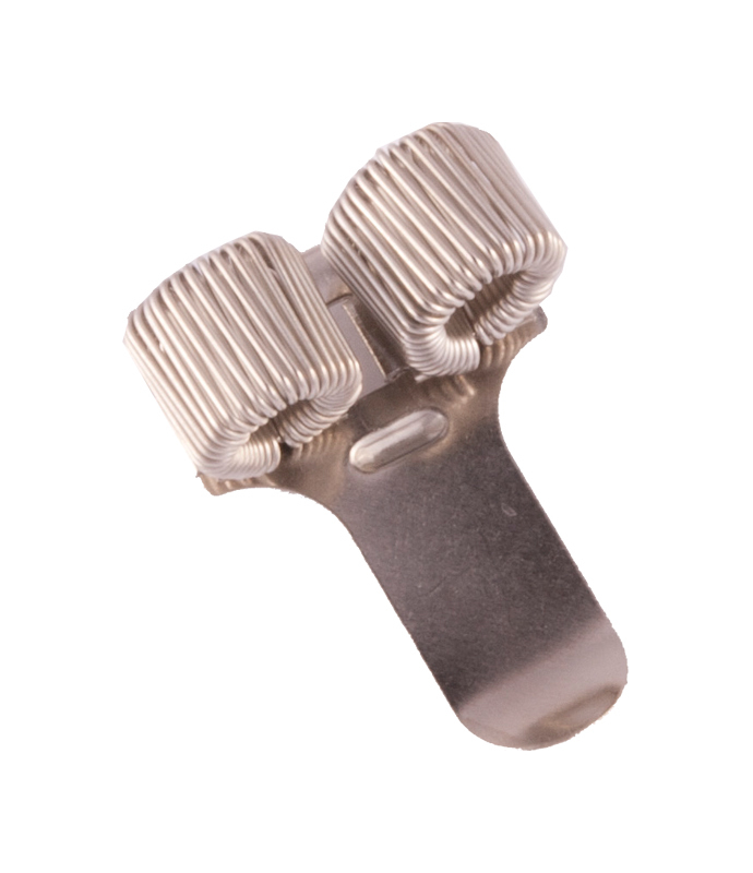 Pocket Penclip Double Silver