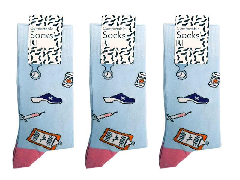 Instrumenten Blauw Roze
