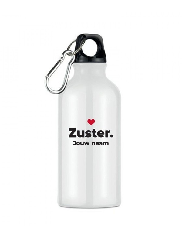 Sportfles Zuster. - Tommie indezorg