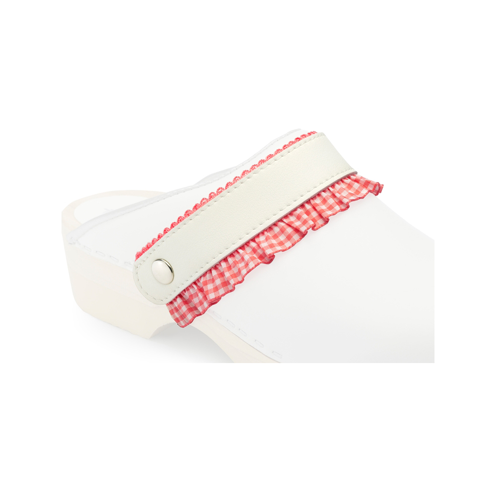 Click Straps Pink Frill