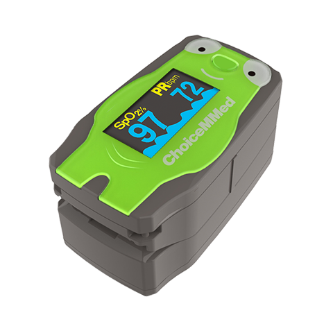 Saturatiemeter OxyWatch MD300C5 voor Kinderen Groen
