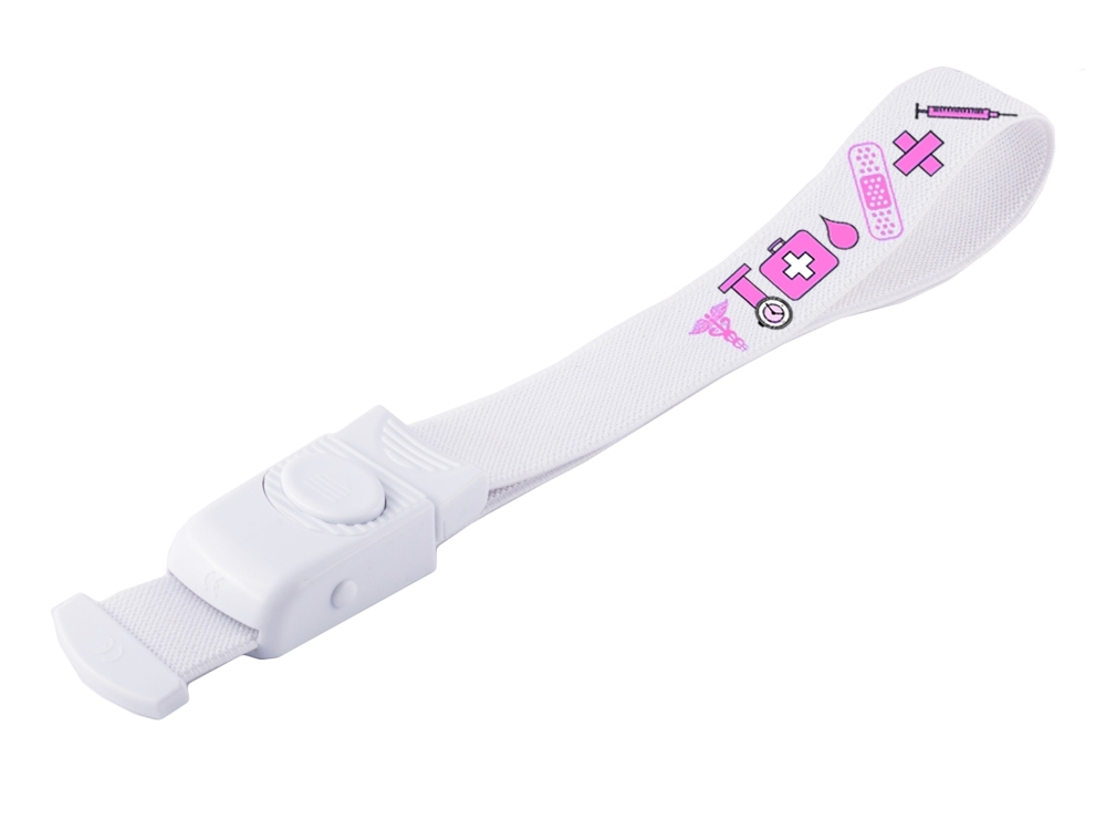 Stuwband Medische Symbolen Roze