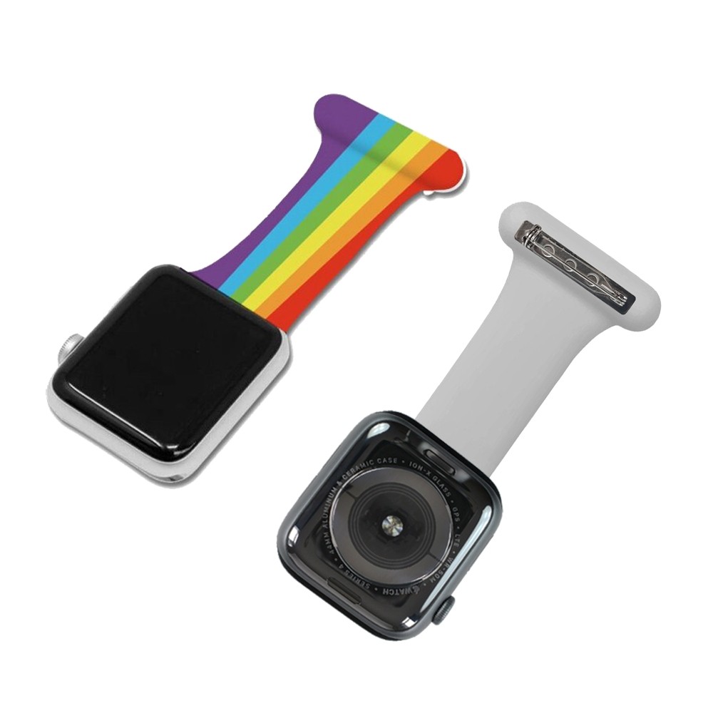 Verpleegkunde Siliconen Bandje voor Apple Watch met Print