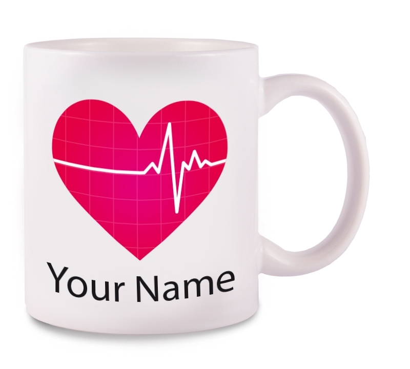 Mok ECG met Naam Opdruk