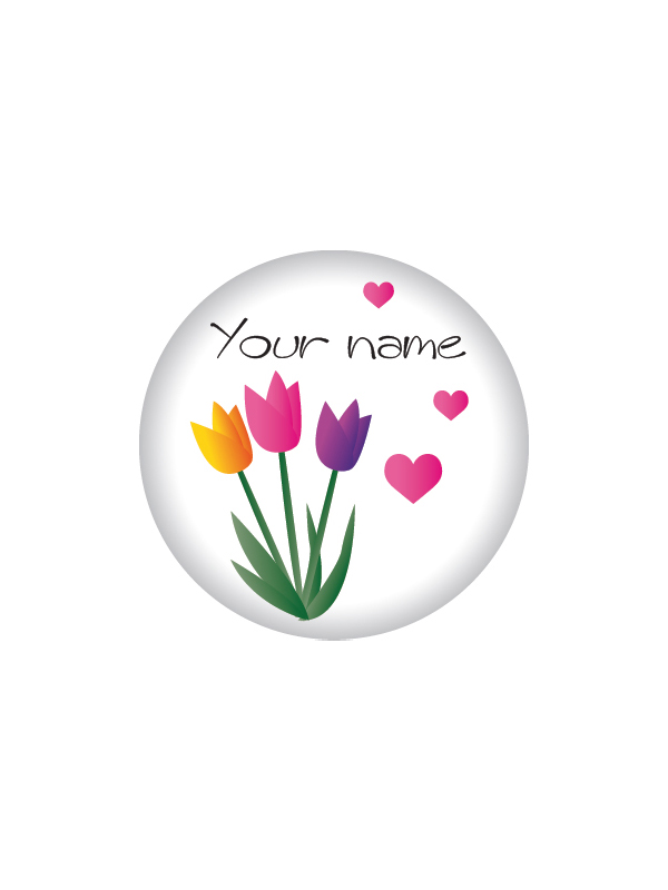 Button Bloemen