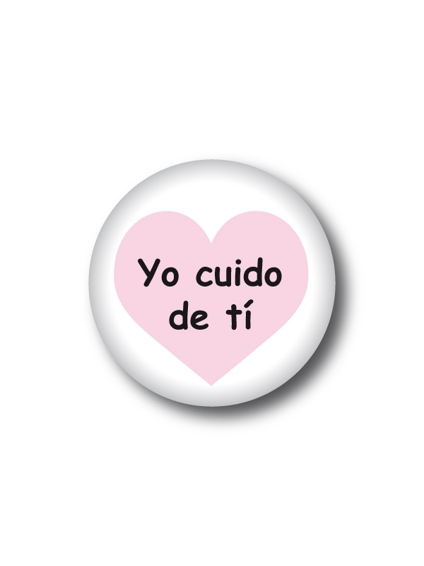 Button Ich sorge fuer Dich