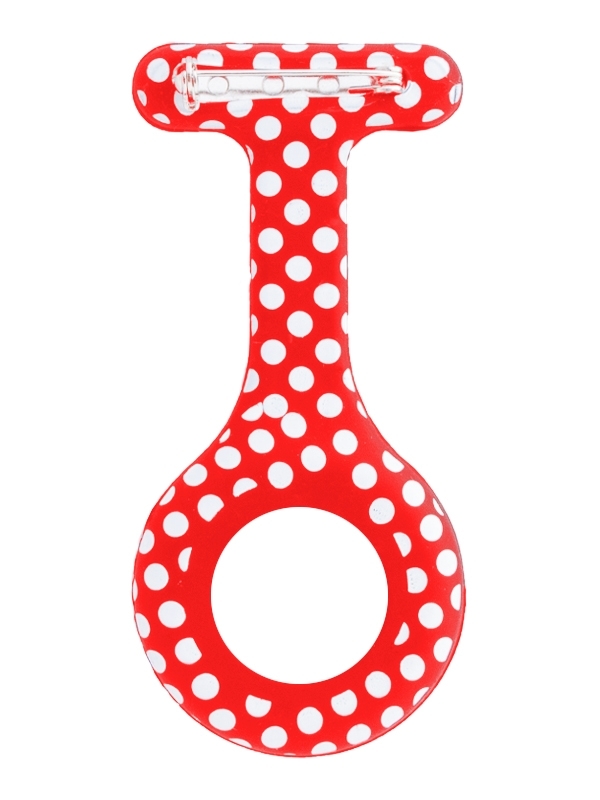 Losse Siliconen Hoesjes VerpleegstersHorloge Polka Dots