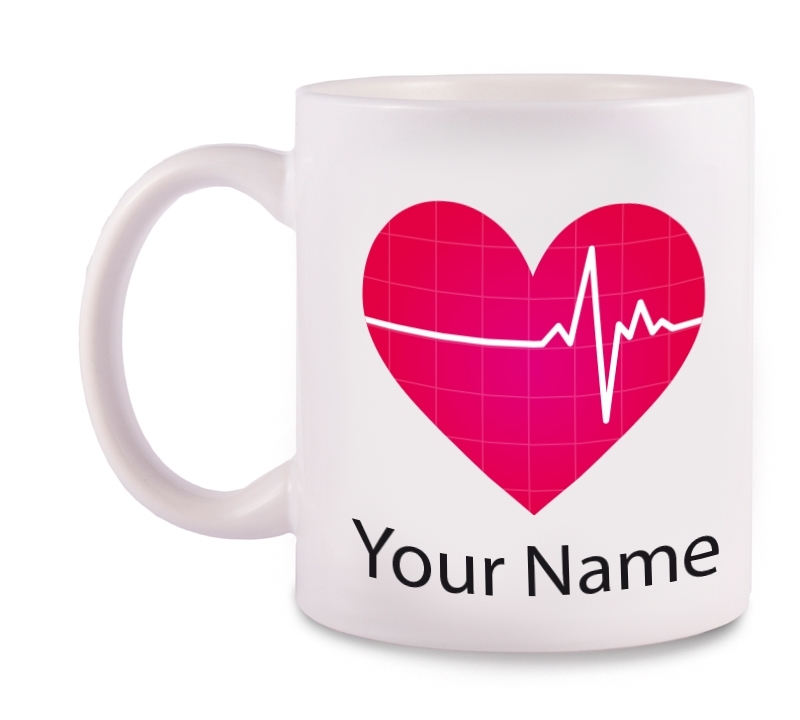 Mok ECG met Naam Opdruk