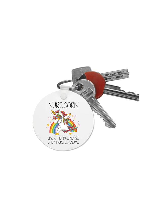 Sleutelhanger Rond Nursicorn
