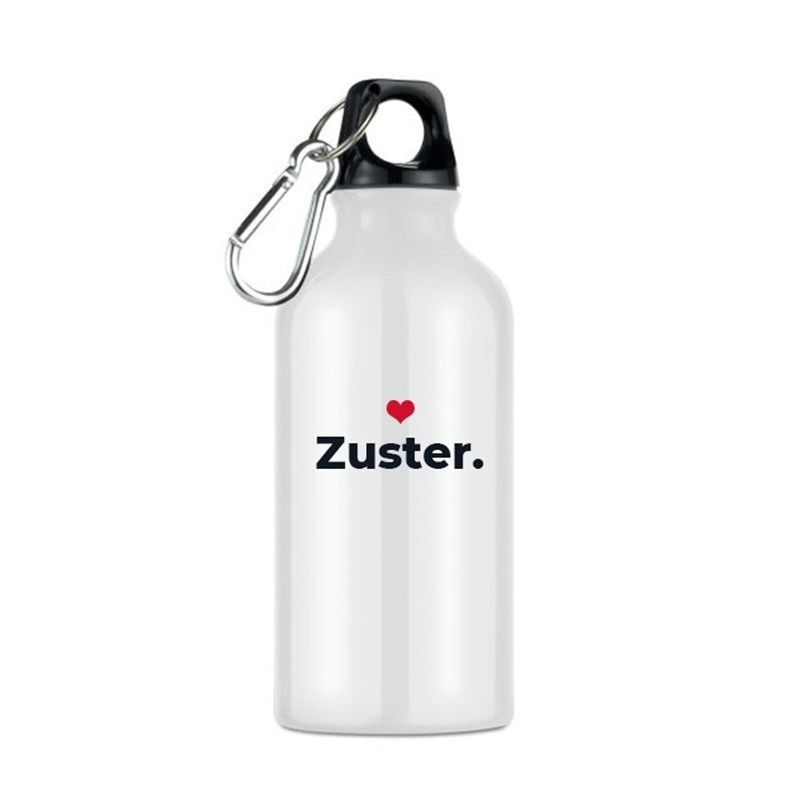 Sportfles Zuster. - Tommie indezorg