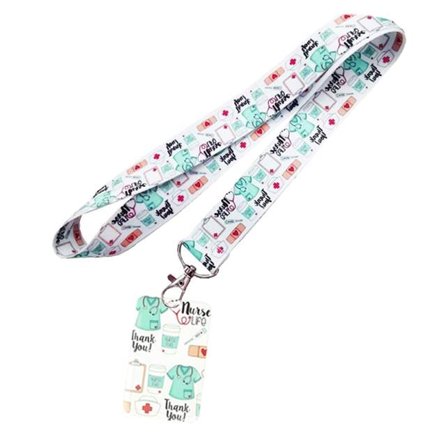 Keycord met Badgehouder