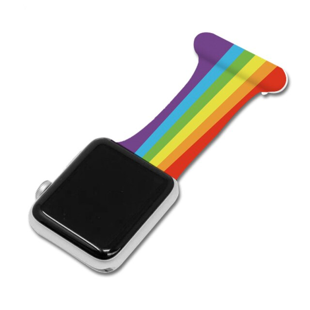 Verpleegkunde Siliconen Bandje voor Apple Watch met Print
