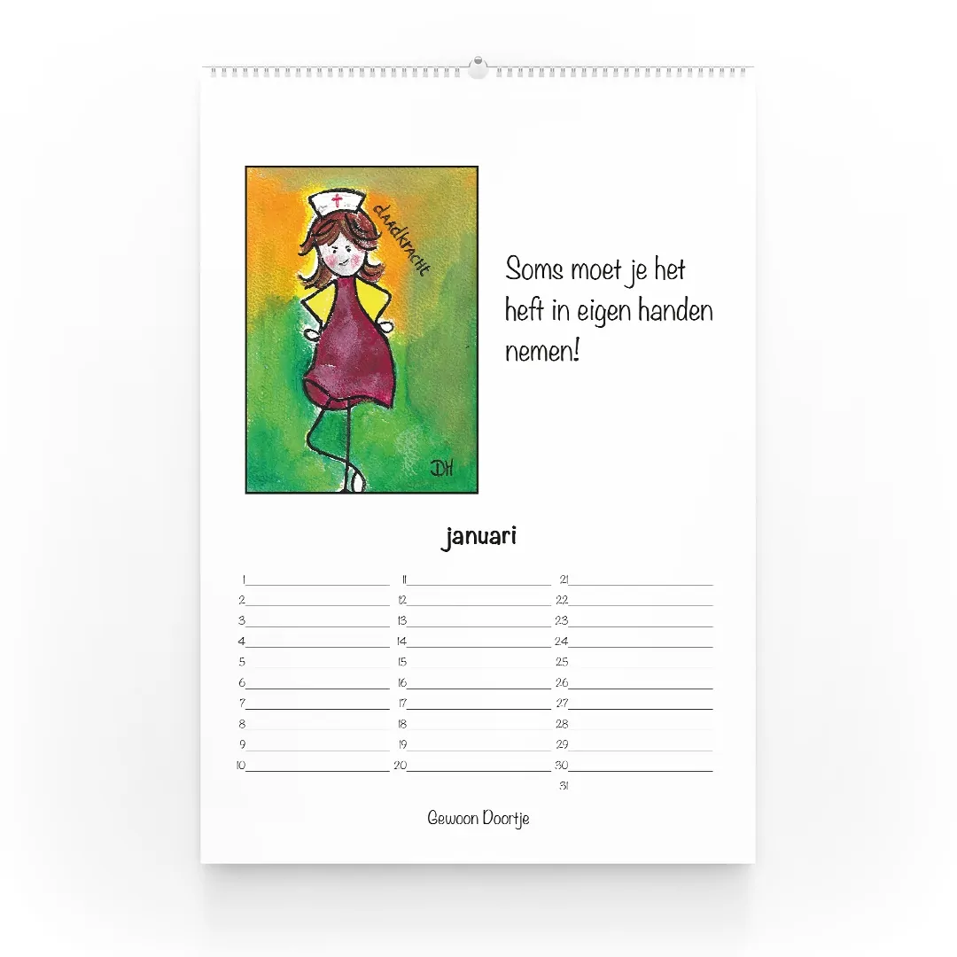 Verjaardagskalender - Gewoon Doortje