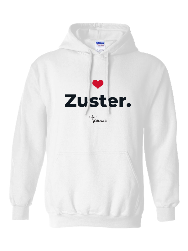Zuster. Hoodie - Tommie indezorg 